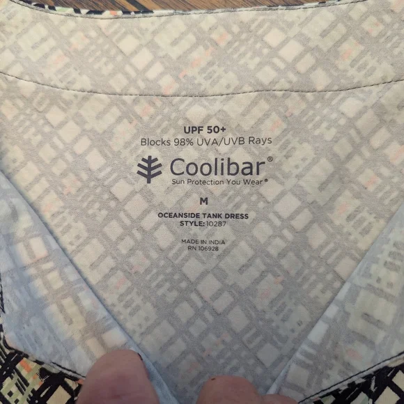 Coolibar UPF 50+ Oceanside Tank Dress     NWT - Picture 5 of 10